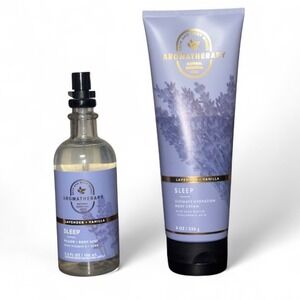 Bath & Body‎ Works Aromatherapy Sleep Lavender Vanilla Pillow Mist set
